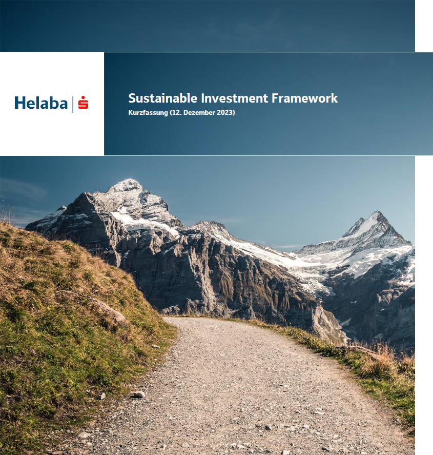 Sustainable Investment Framework